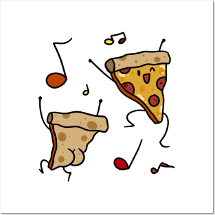 Dancing Pizza Butt Posters and Art